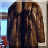 H01. Reversible fur and leather jacket. 